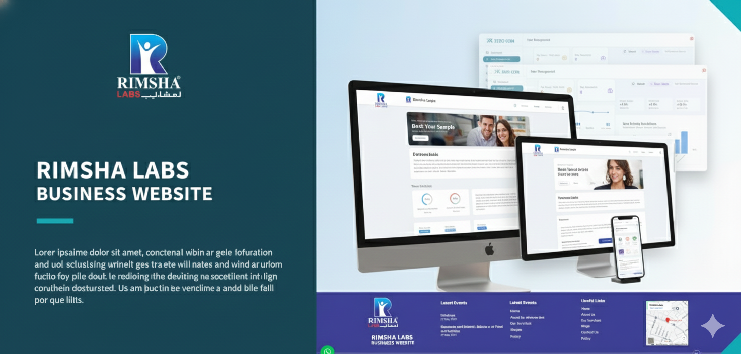 Rimsha Lab – Business Website